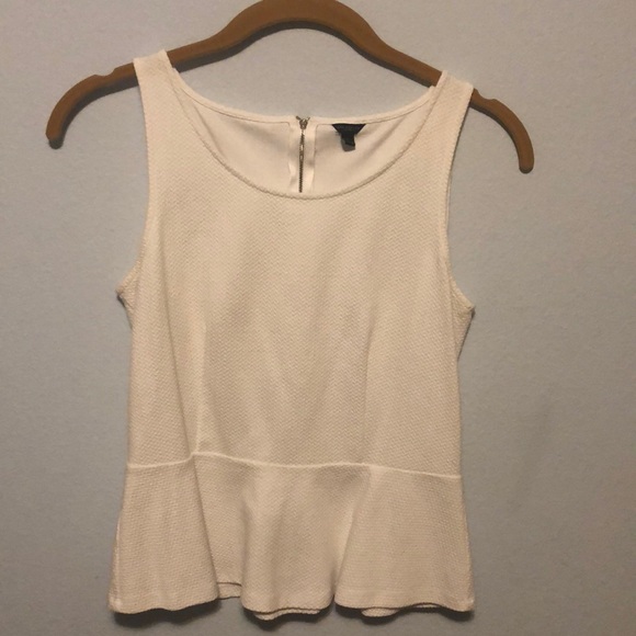 Ann Taylor Peplum Tank Top - Picture 1 of 2